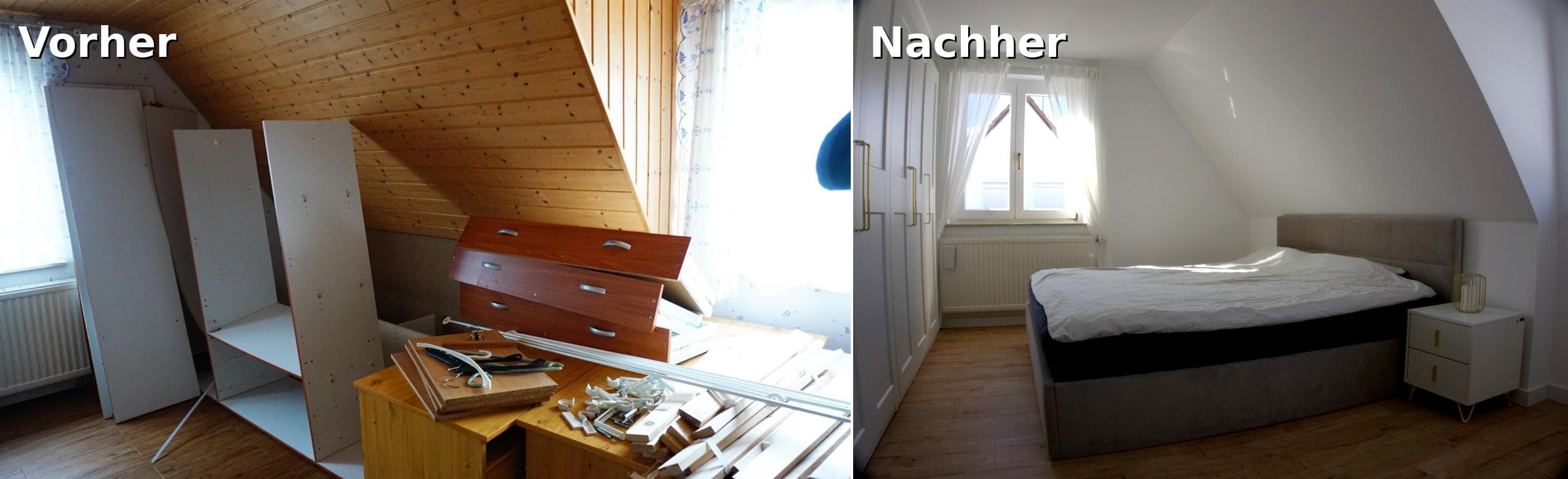 Vorher-Nachher Projekt