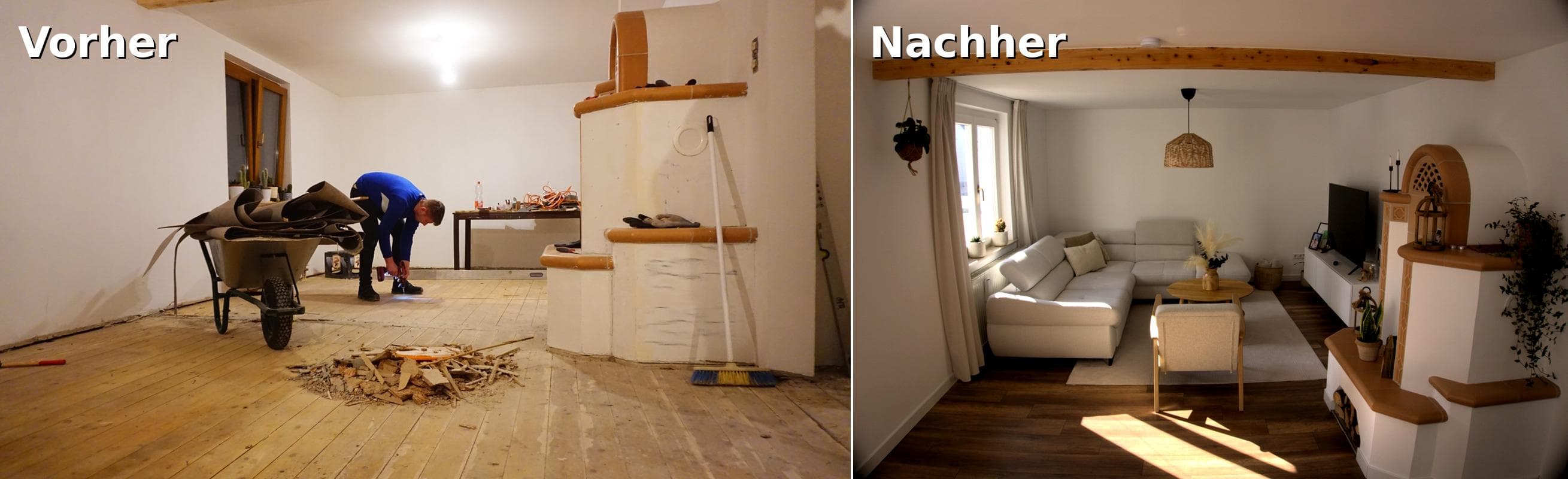 Vorher-Nachher Projekt